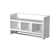 Afanasie 25" Wide Wooden Rectangular Wall Mounted Bathroom Shelf With Storage And Towel Bars