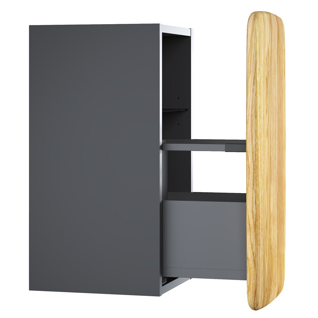 41 x 68 cm Wandmontierter Badschrank Tillamook