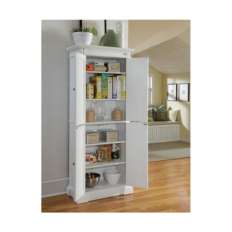 Aamyah 72'' Kitchen Pantry, Off-White