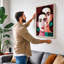 Faces in Duality Modern - Wrapped Canvas-1197047841-1197047865