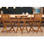 Ensemble bistro 3 pièces en bois d'acacia