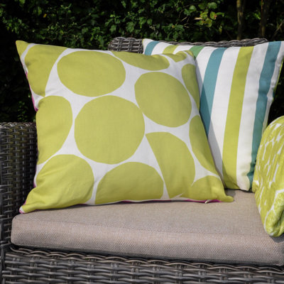 Ingo Outdoor Indoor / Outdoor Geometric Square Throw Pillow Cover