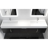 84" Amazon Double Bathroom Vanity with Top