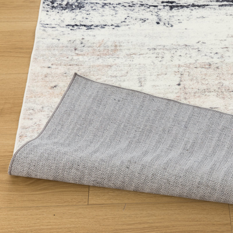 Tapis gris cassé Cassella Stone Cloud, Rectangle 5 pi x 7 pi