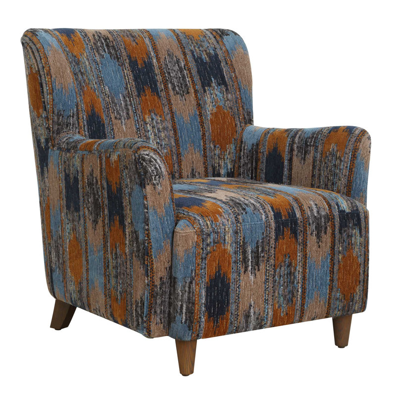 Uttermost Lainey Upholstered Ikat Armchair