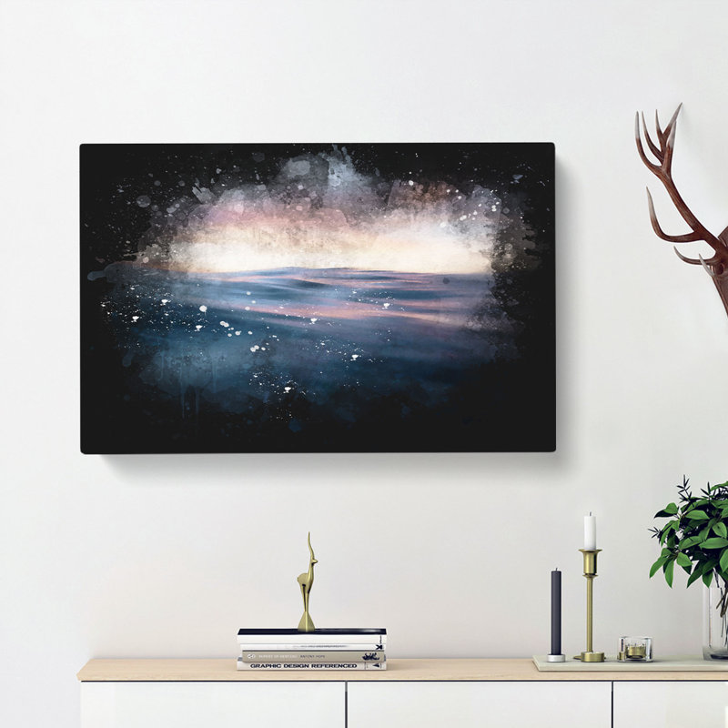 Ocean Ripples - Wrapped Canvas, 35cm H x 50cm W x 3cm D