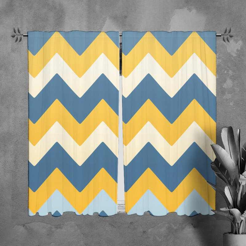 Montaldi Room Darkening Curtain Pair, 40" W x 61" L