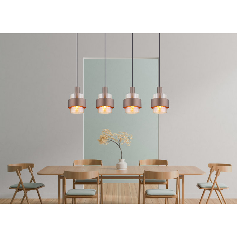 Deiontae 4 - Light Matte Black Pendant
