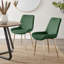 Tierra Modern Chrome Metal & Glass Round Dining Table Set with 4 Luxury Velvet Dining Chairs-68026121