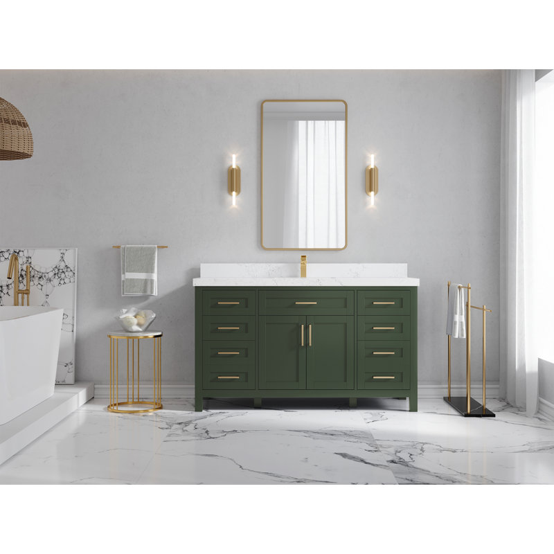 Ensemble de meuble-lavabo simple 60 po Gvido Cambridge, Empira