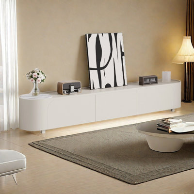 Cream air TV cabinet