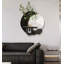 Décoration murale moderne minimaliste de plantes grès vertes hydroponique-1838686614