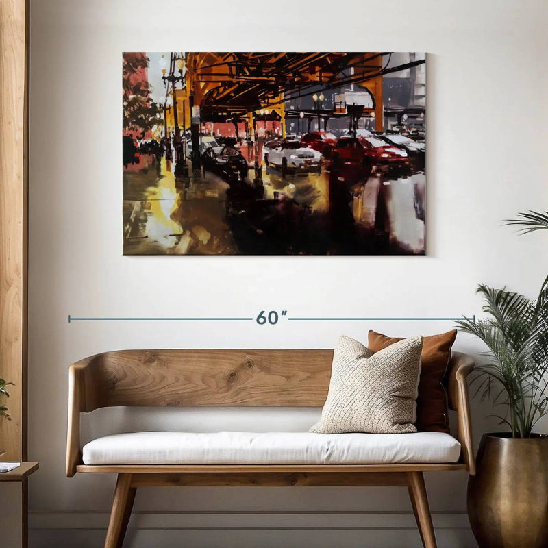 Sireci Van Buren Street, 30" H x 45" W