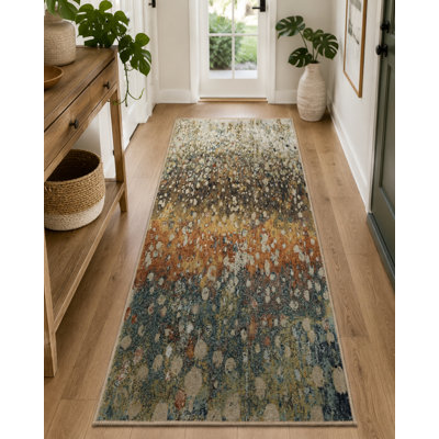 Tapis intérieur / extérieur brun Ambra