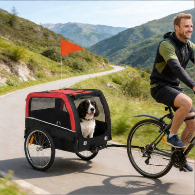 Pet Cart Bicycle Carrier,Dog Bike Trailer,Animal Bike Trailer