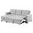 Reversible Sleeper Sofa With Pull Out Bed Sofa Bed Pull Out Couch with Storage Chaise