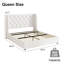 Lit plateforme tapissier Kewania Bedback-688915723-688915722