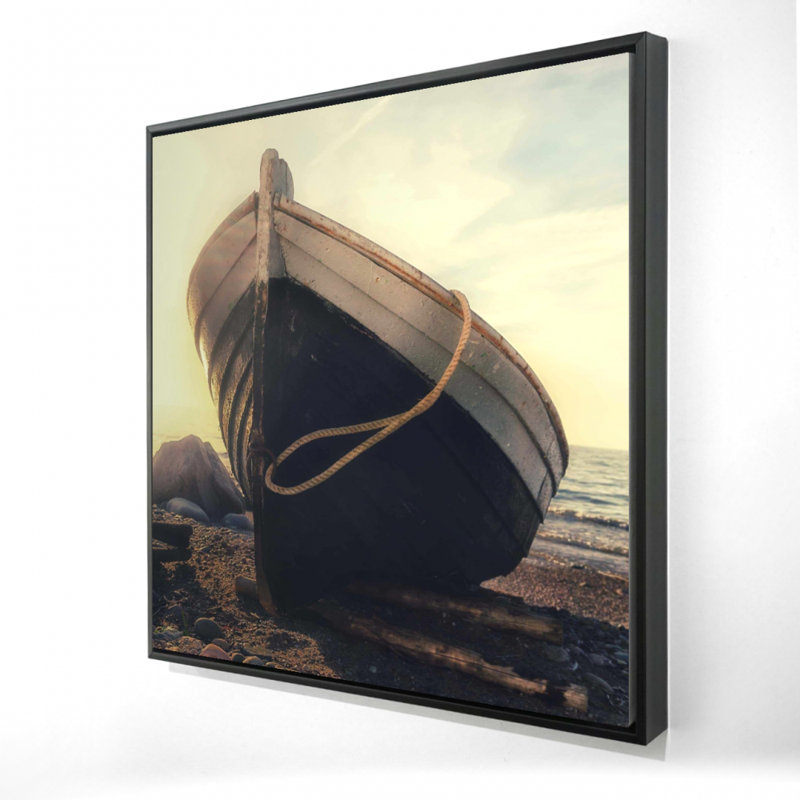 " Rowboat At The Water's Edge "