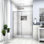 Paroi de douche coulissante simple H 48 po x H 72 po