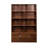 Bookshelf With 10 Cubes And 3 Doors, 4-Tier Bookshelf, Open Shelf Bookcase With Cabinet
