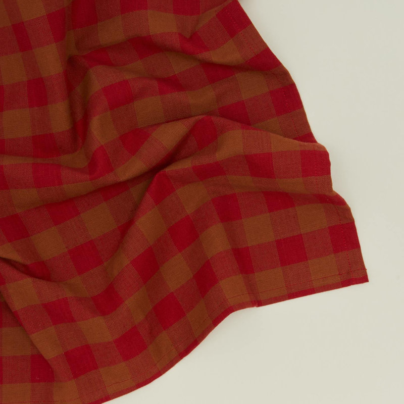 Essential 100% Cotton Napkins, Red/Terracotta