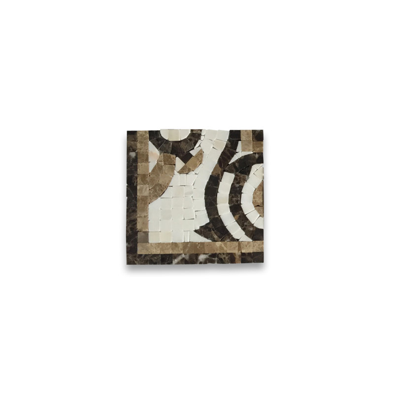 5" x 5" Marble Mosaic Wall & Floor Tile