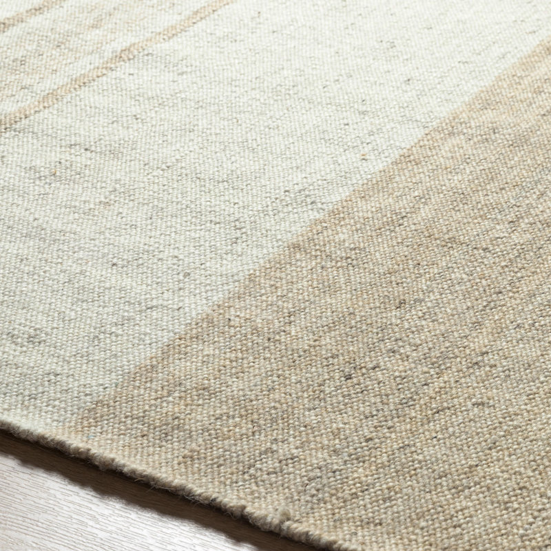 Bolu Wool Striped Area Rug, Rectangle 8' x 10'
