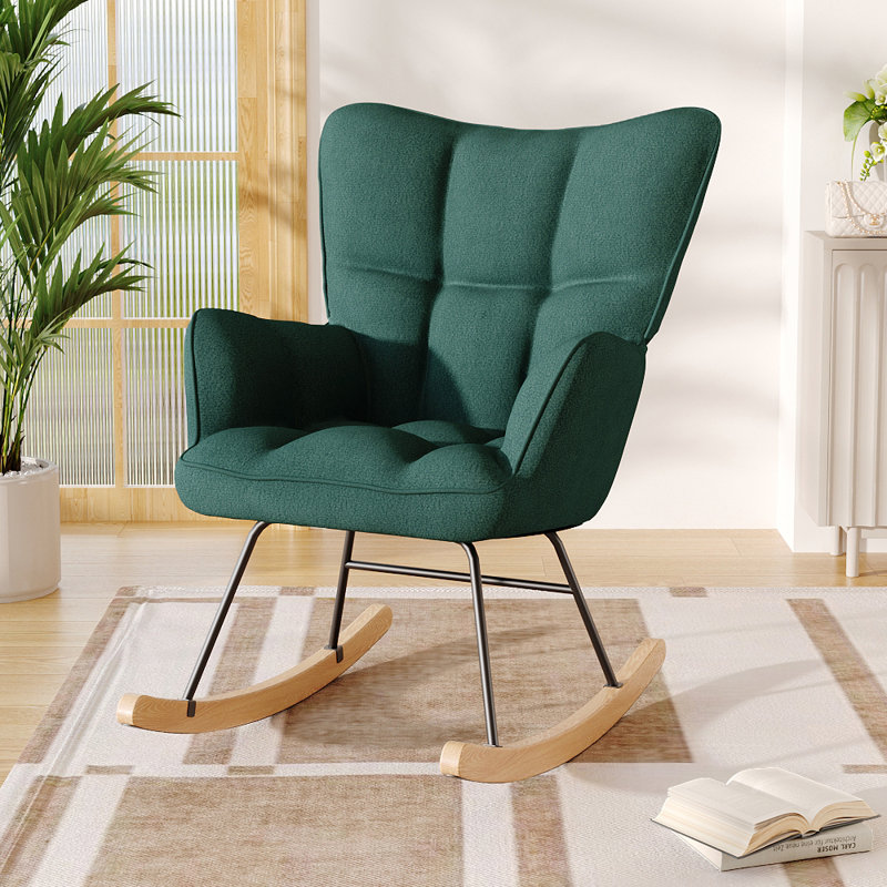 Rocking chair, Green