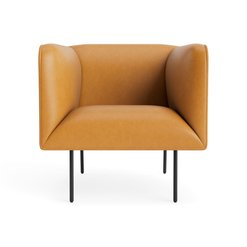 MTO - Dandy Lounge Chair Black Legs, Canyon Leather