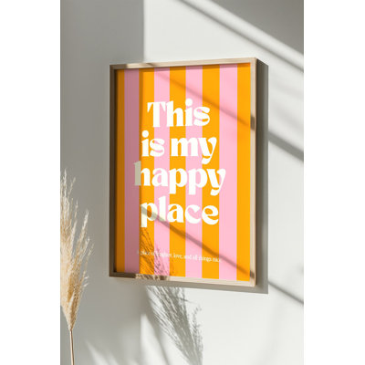 Decorative Framed MDF Painting