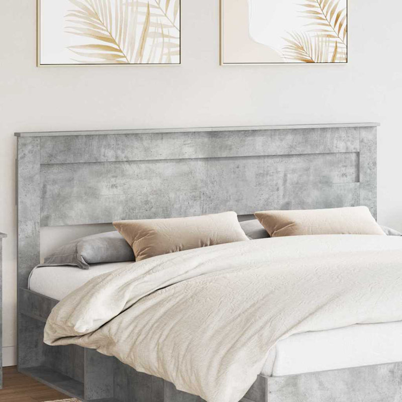 Headboard, King, Concrete Grey