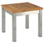 Equinox Outdoor Square Teak Side Table-1990102698