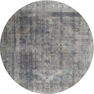 Tapis contemporain gris