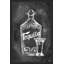 « tequila bouteille », reproduction d’art encadrée-21969267