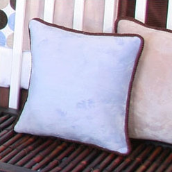 Minky Cotton Blend Throw Pillow
