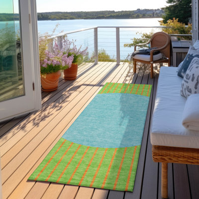 Tapis lavable intérieur / extérieur Ember 
