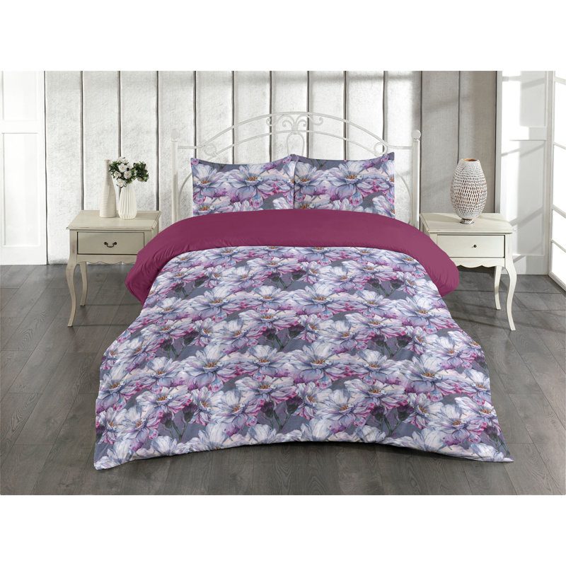 Donjae Duvet Cover, King Duvet Cover + 2 Standard Shams