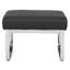 Jaymiah 23.5'' Wide Faux Leather Rectangular Ottoman-70454