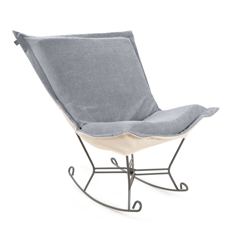 Chaise berçante et cadre Komodo Breeze Puff, Brise
