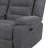Hynes 3-Piece Chenille Sectional, Dark Gray-1858167608