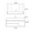 Armoire de salle de bain style rond