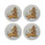 Sous-verres ronds Zodiac Leo-119015368