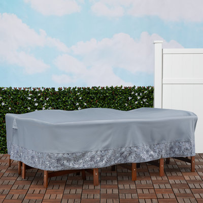 Herz Heavy Duty Patio Dining Set Cover with 2 Year Warranty by Vera Bradley