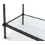 Hand Chased 60'' W Glass Console Table
