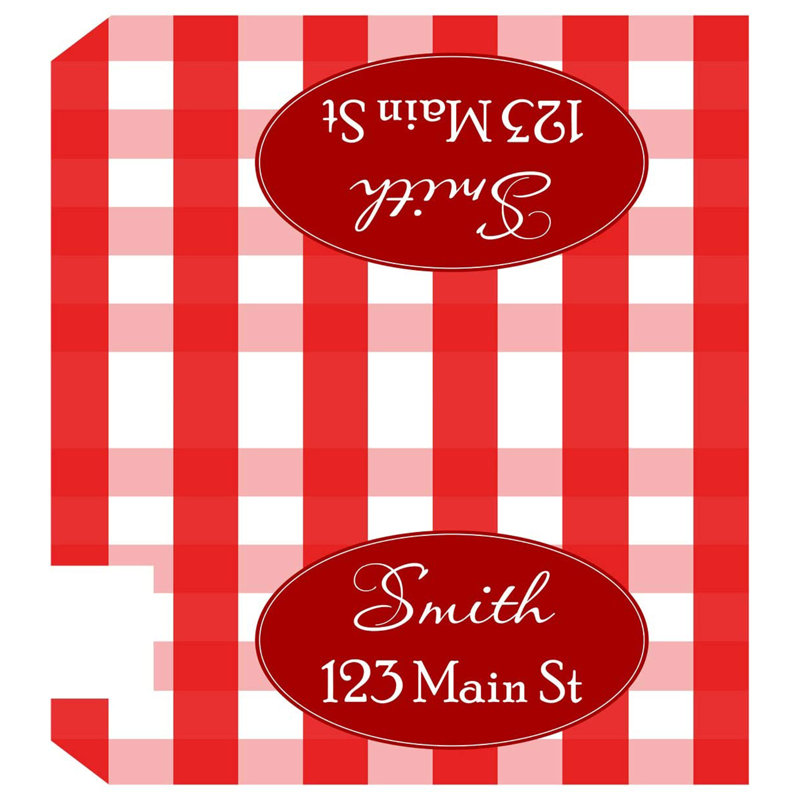 Vinyl Mailbox Cover, Red, Yes