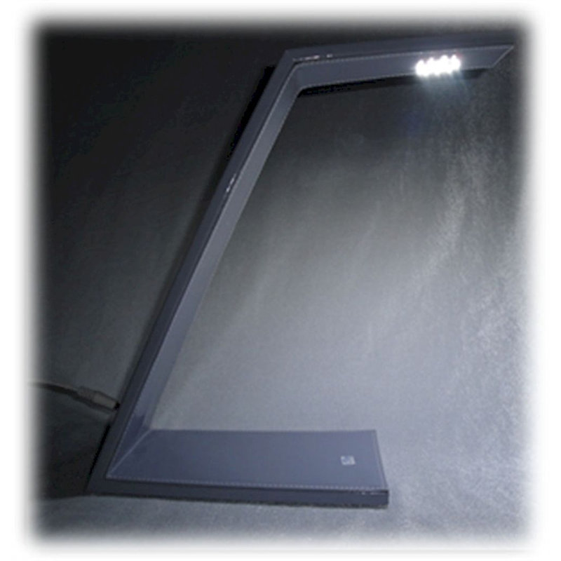 Lampe de bureau 13,75 po Naethe, Gris