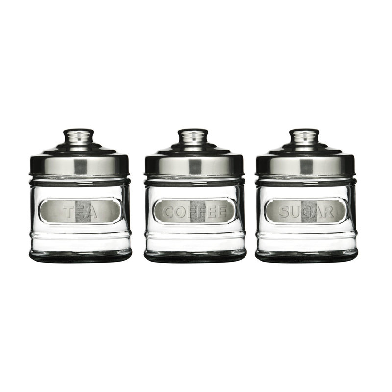 Glass Jar - Set of 3