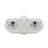 Flame King Dual 20LB Propane LP Tank Light Plastic Heavy Duty Cover for RV, Travel Trailer, Camper