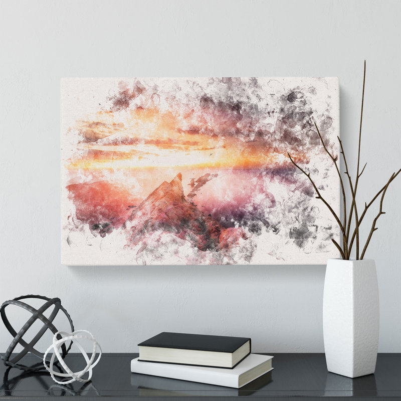 Ocean View From Spain - Wrapped Canvas, 40cm H x 60cm W x 4cm D