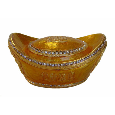 Sculpture de Feng Shui en grand Bejeweled Feng Shui